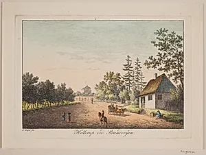 Hellerup ved Strandvejen by Elias Meyer