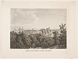 Helsingør og Kronborg by Søren Henrik Petersen