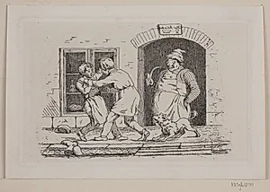 Her klinkes by Julius Exner