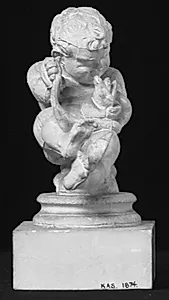 Herakles-barn kvælende en slange by Ubekendt
