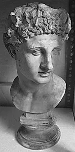 Herakles med poppelkrans by Ubekendt