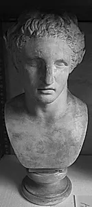 Herakles med poppelkrans by Ubekendt
