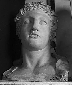 Herakles med poppelkrans by Ubekendt