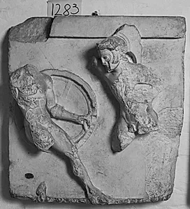 Herakles og Kyknos by Ubekendt