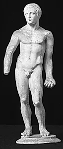 Herakles stående by Ubekendt