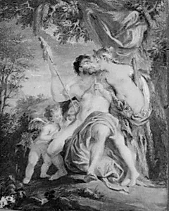 Herkules og Omfale by Johann Harper