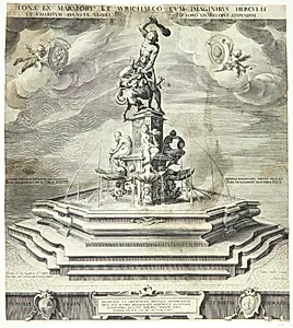 Herkulesbrunnen i Augsburg by Jan Harmensz. Muller