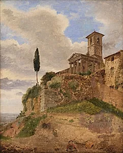 Herkulestemplet i Cori by Jørgen Roed