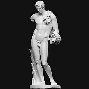 Hermes, Antinoos fra Belvedere by Ubekendt