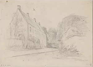 Herregården Beldringe by Albert Gottschalk