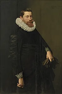 Herreportræt by Nicolaes Eliasz. Pickenoy