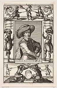 Hertug Christian af Braunschweig by Simon de Pas