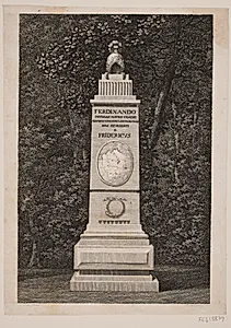 Hertug Ferdinands Mindestøtte by Bradt, F.L.