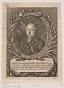 Hertug Frederik Henrik Vilhelm af Lyksburg by Andreas Støttrup