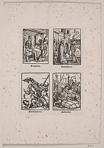 Hertuginden, Skriftefaderen, Bissekræmmeren og Kjøbmanden by Axel Theodor Kittendorff
