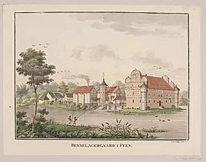 Hesselagergaard på Fyn by Søren L. Lange