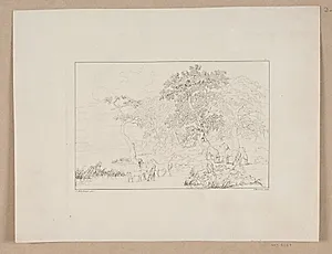 Heste ved en Sø by Jørgen V. Sonne