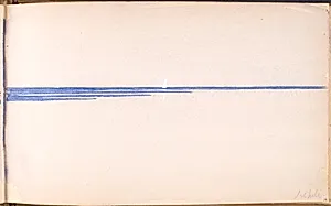 Himmel og hav med skib by Agnes Slott-Møller