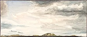 Himmelstudie by Agnes Slott-Møller
