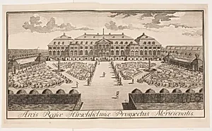 Hirschholm Slot, set fra syd