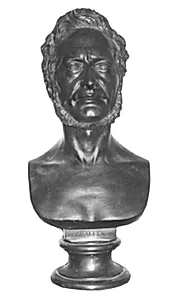 Historikeren, professor C.F. Allen by H.W. Bissen