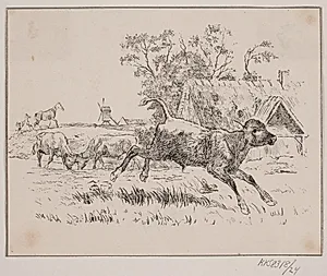 Hjorten by Adolph Kittendorff