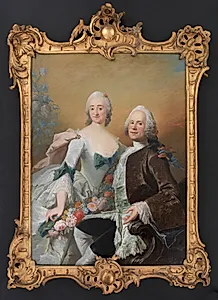 Hofjuvelér Christopher Fabritius og hustru Gundel, f. Berntz