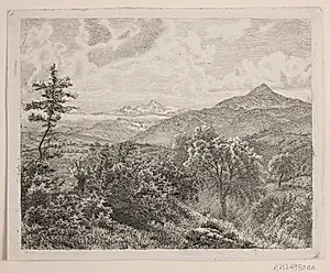 Højfjeldslandskab by Vilhelm Kyhn