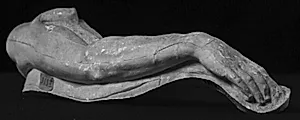Højre skulder og arm, fra Kristus-figuren i Michelangelos Peterskirkepieta by Ubekendt