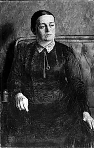 Højskoleforstanderinde Caroline Knudsen by Poul S. Christiansen