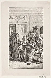 Holberg, Barselstuen, IV, 4 by Johan Frederik Rosenstand