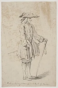 Holbergfigur. Gert Londemann som Pedro i Don Ranudo