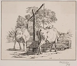 Hønen og koen by Adolph Kittendorff