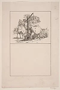 Hønen og koen by Adolph Kittendorff