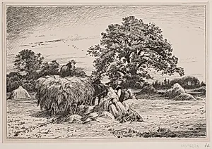 Høstlandskab by Ubekendt