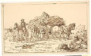 Høstscene by Wilhelm Marstrand