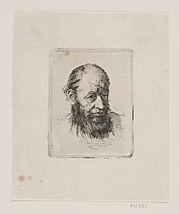 Hoved af en gammel Sømand by Carl Bloch