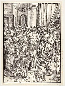 Hudflettelsen by Albrecht Dürer