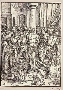 Hudflettelsen by Albrecht Dürer