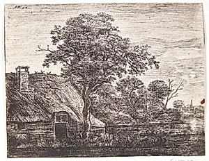 Hus i måneskin by Jan Ruyscher