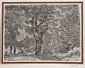 Huset i skoven by Vilhelm Kyhn