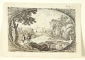 Huset på klippen by Herman van Swanevelt