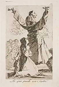 Hvad en skrædder formår by Francisco de Goya