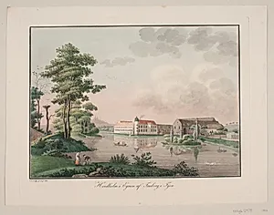Hvedholm i egnen af Faaborg på Fyn by Søren L. Lange