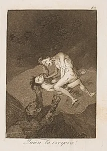Hvem skulle tro det! by Francisco de Goya