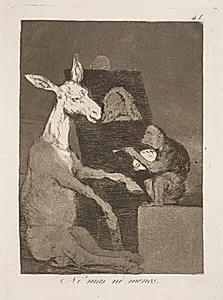 Hverken mere eller mindre by Francisco de Goya