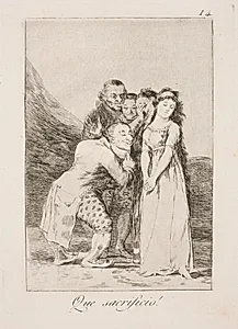 Hvilket offer by Francisco de Goya