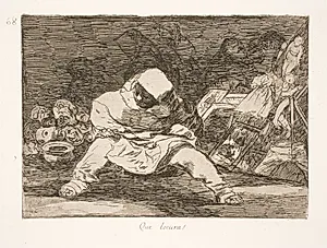 Hvilket vanvid! (68) by Francisco de Goya