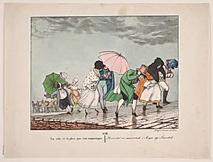 "Hvor er det romantisk i regn og smudsk" by Ubekendt