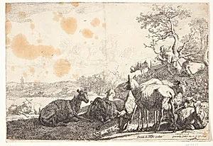 Hyrden by Paulus Potter